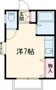 ブルーム青戸【2階】の間取り