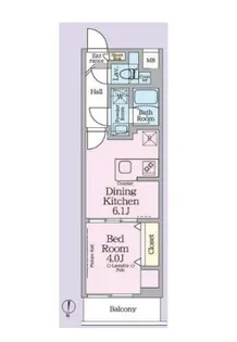 ARKMARK池袋本町【3階】の間取り
