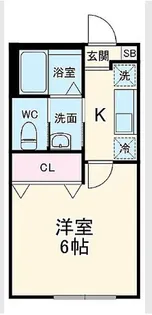 千葉県八千代市勝田台北3【アパート】の間取り