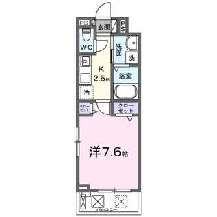 サラスバティII【2階】の間取り