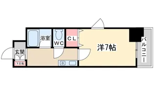 ロイヤル天満橋【2階】の間取り