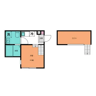 テラス金町【2階】の間取り