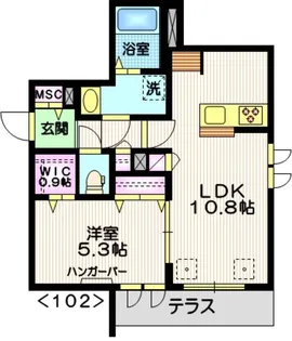 東京都品川区北品川5【マンション】の間取り