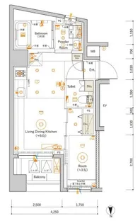 SYFORME NAKANO【4階】の間取り