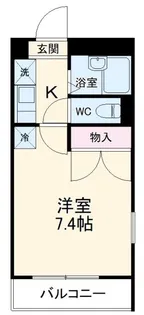 プルニエ【3階】の間取り