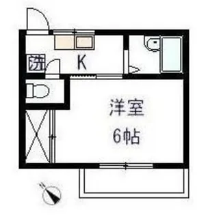 メゾンドール【2階】の間取り