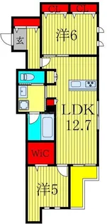 リアン八潮【2階】の間取り