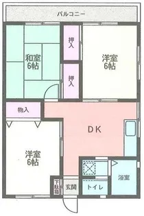 プランタニエールII【2階】の間取り