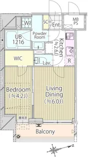 東京都新宿区新宿2【マンション】の間取り