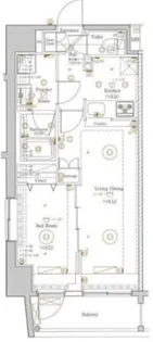 ジェノヴィア王子神谷スカイガーデン【3階】の間取り