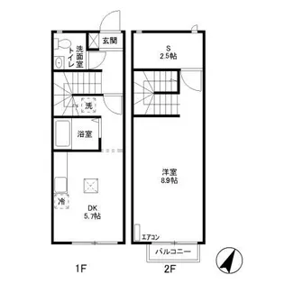 栃木県宇都宮市ゆいの杜4【一戸建】の間取り