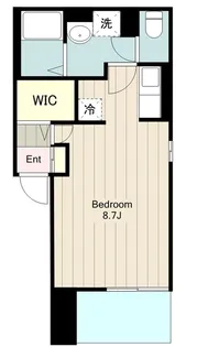 カームシティYASUDA V【1階】の間取り