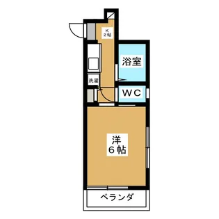 Cローゼ中野【5階】の間取り