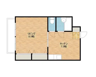 本田ビル【3階】の間取り