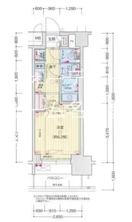 プレサンス ジェネ 上前津【2階】の間取り