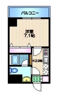 KH西早稲田【2階】の間取り