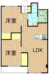 神奈川県川崎市高津区明津【マンション】の間取り