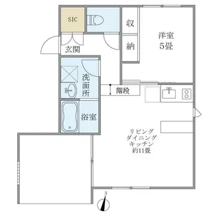 東京都中野区中野3【マンション】の間取り