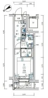 アルテシモアクレ【2階】の間取り