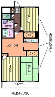 ロイヤルコートムラタ【3階】の間取り