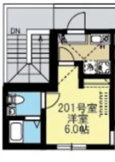 ベルアージュ日吉本町【2階】の間取り