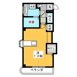 サン・ビジョン【4階】の間取り