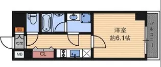 大阪府大阪市西区九条1【マンション】の間取り