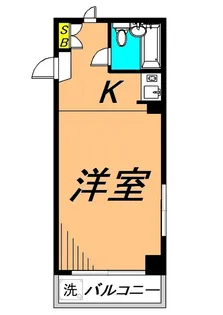 Kハイム目黒【2階】の間取り