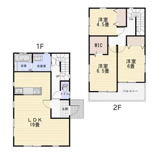 福島県郡山市大槻町字桜木【一戸建】の間取り