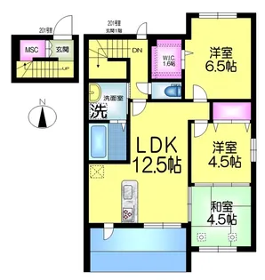 BORIKIいちかわ 南棟の間取り