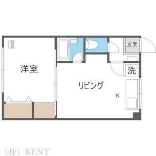19広和ビル【2階】の間取り