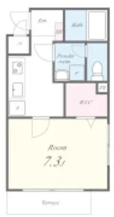 湊町ウッドヴィレッジ【1階】の間取り