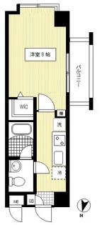 ウィステリア仙川II【4階】の間取り