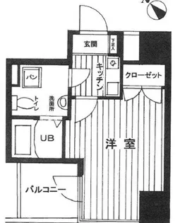 サンテミリオン茅場町リバーサイド【11階】の間取り