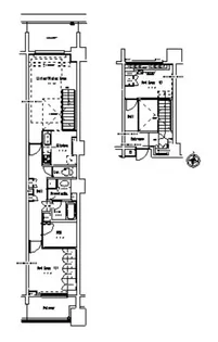パークアクシス御茶ノ水ステージ【1階】の間取り