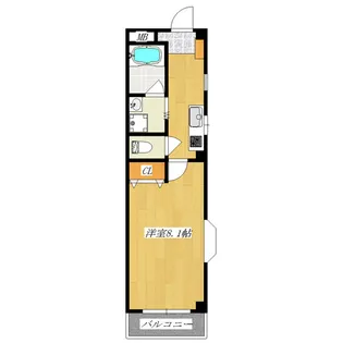 グリーンテラス【2階】の間取り