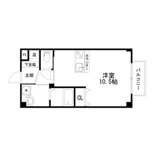 ジュピター【2階】の間取り