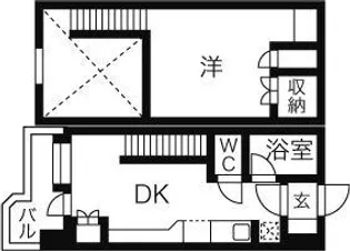 サンシャイン・シティー21【10階】の間取り