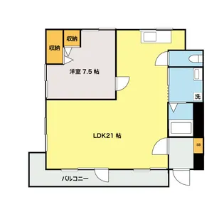 レフォルム青沼通り【2階】の間取り