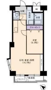 多賀城ロジュマンG棟【11階】の間取り
