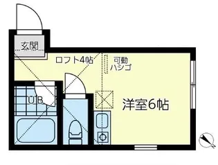 クラブザユナイトアプロディーテ【1階】の間取り