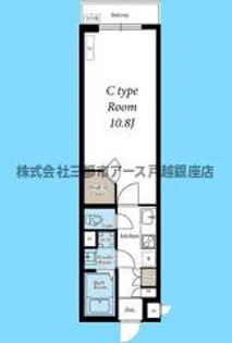 リブリ・K & W 上池台【1階】の間取り