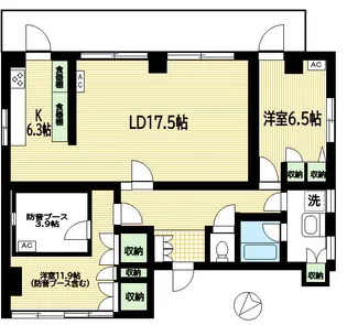 ミタムラビル【2階】の間取り