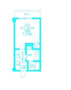 BEYOND北新横浜【1階】の間取り