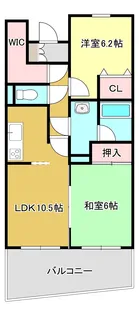 グリーンスパーク109【6階】の間取り