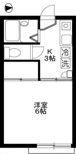 フォレスト松陰神社【2階】の間取り