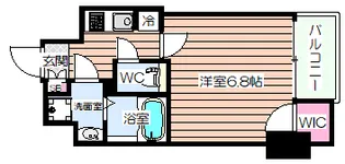 サムティ西長堀リバーフロント【3階】の間取り