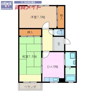CASA DE BIENESTAR【4階】の間取り