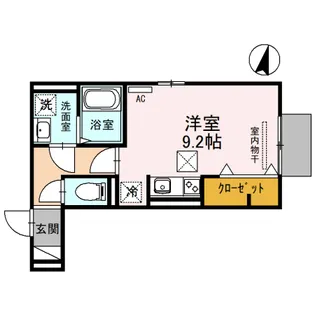 シャルマン ヴィオラ 角【2階】の間取り
