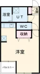 レアルグレイス【1階】の間取り